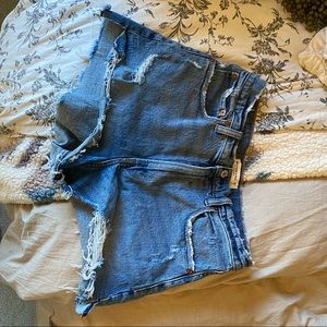 Abercrombie & fitch  high waisted mom shorts